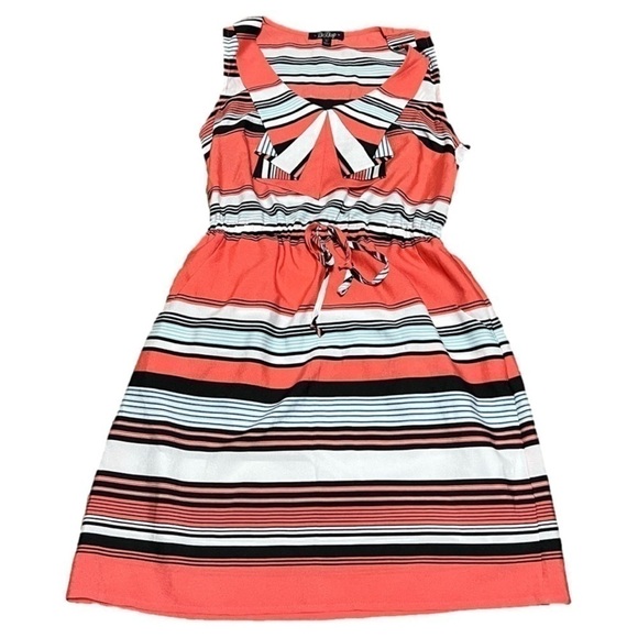 Bebop Sleeveless Summer Dress (Sz S) - Picture 2 of 15